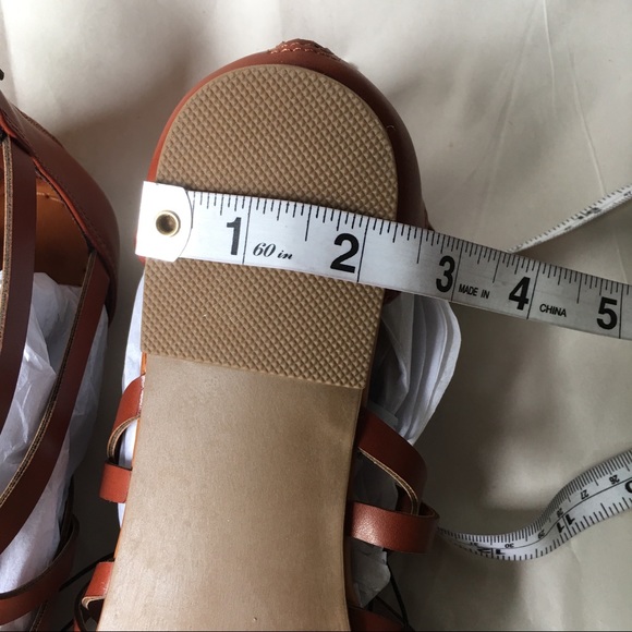 Women's Kerri Gladiator Sandals - brown/ cognac-B2 - Picture 7 of 7